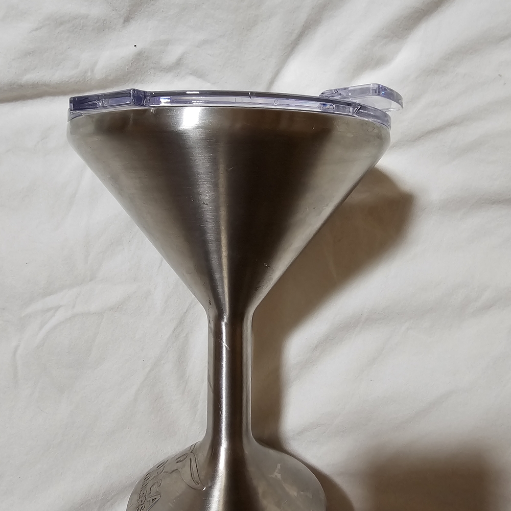 Stainless Steel Martini Glass - Picture 4 of 9